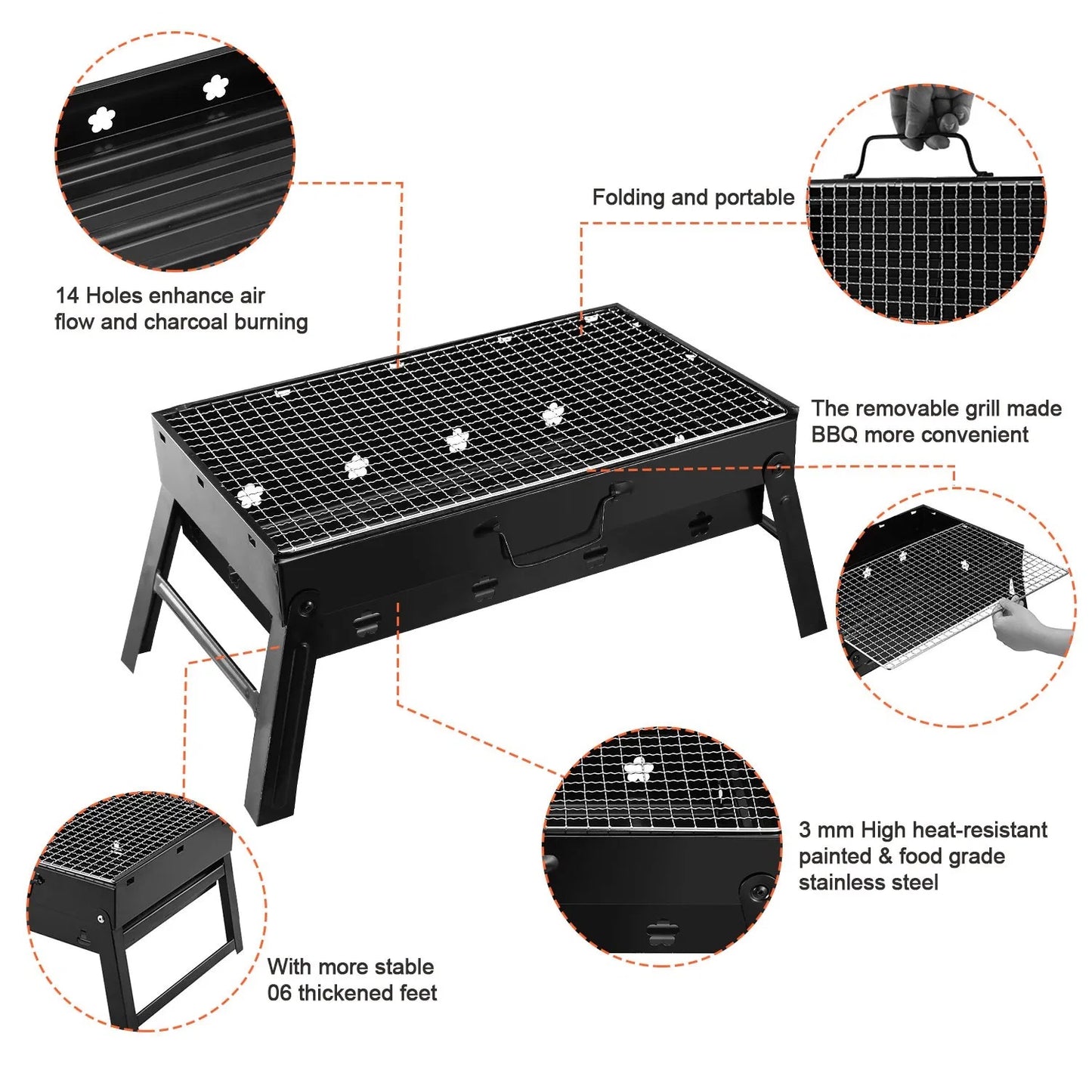 Portable BBQ Grill