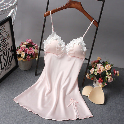 Women nightdress ice silk