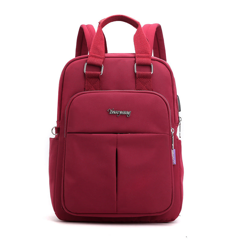 Women’s School Backpack – Large Capacity Multi-Pocket Bag for Teen Girls
