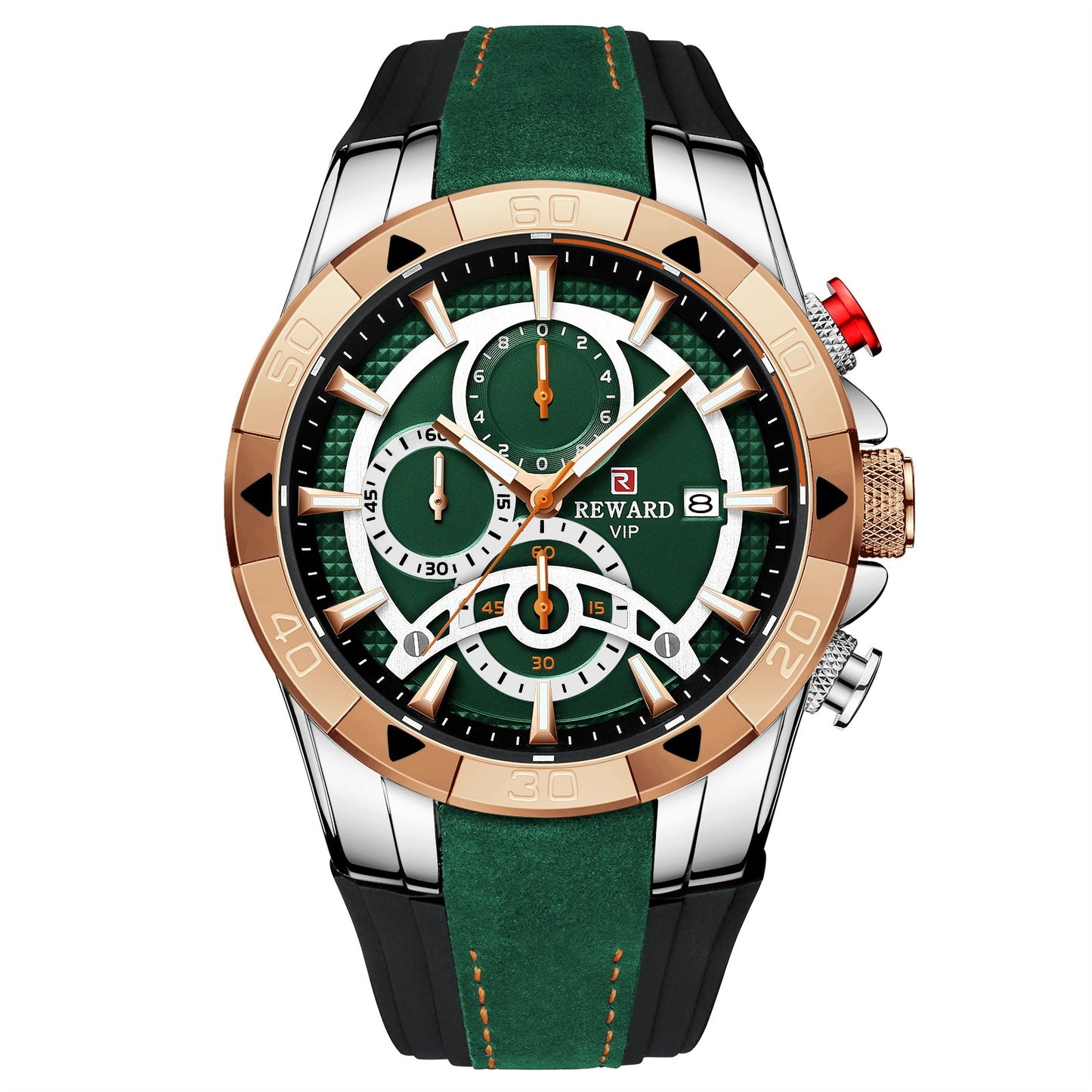 Men’s Business Quartz Watch – Six-Pin Design