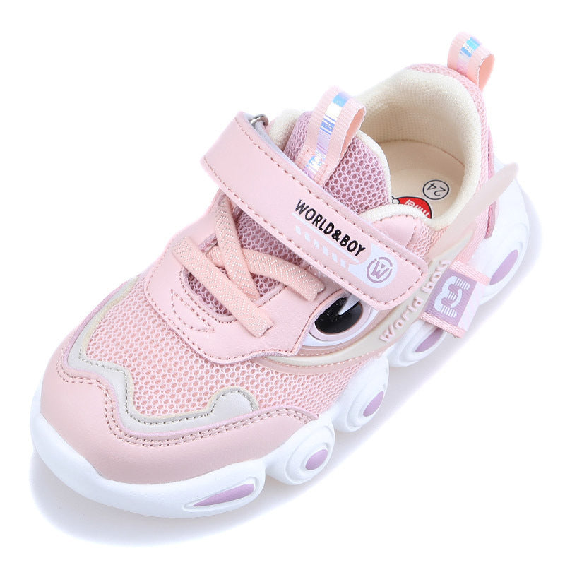 Baby Sports Sneakers – Ultra-Light Breathable Net Shoes for Kids