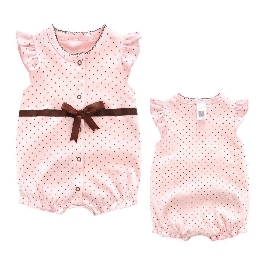Baby Girls’ Summer Romper – Princess One-Piece Toddler Clothes