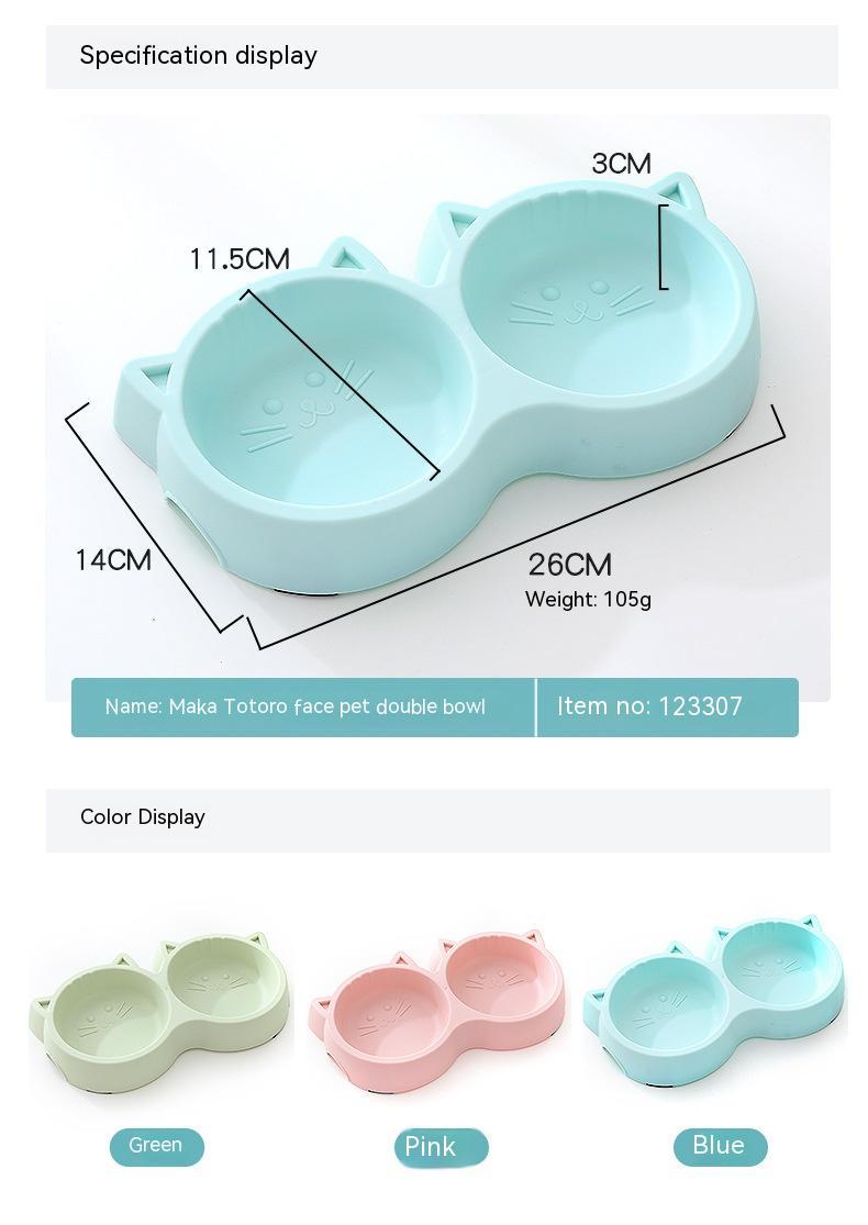 Plastic Food Bowl Cat