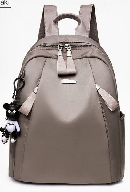 Women’s Oxford Backpack – High Quality Large Capacity Travel Bag with Bear Design