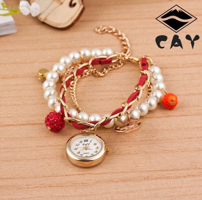 Women’s Anchor Circle Bracelet Watch