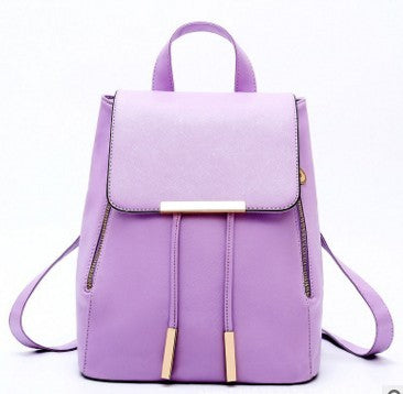 Women’s PU Leather Backpack – High Quality School Bag for Teen Girls with Top Handle