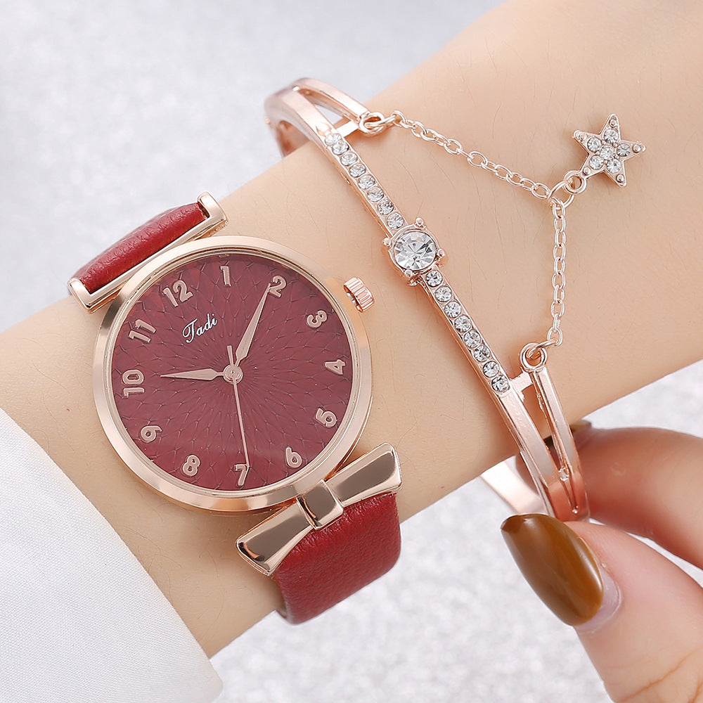 Women’s Fashion Watch & Bracelet Set