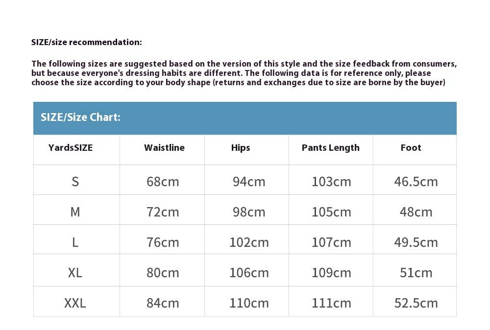 Denim Trousers American Street Fashion INS Men