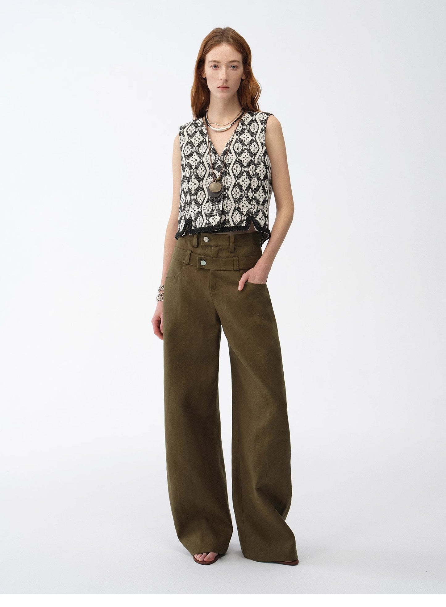 Velgrana Jacquard Heritage Vest