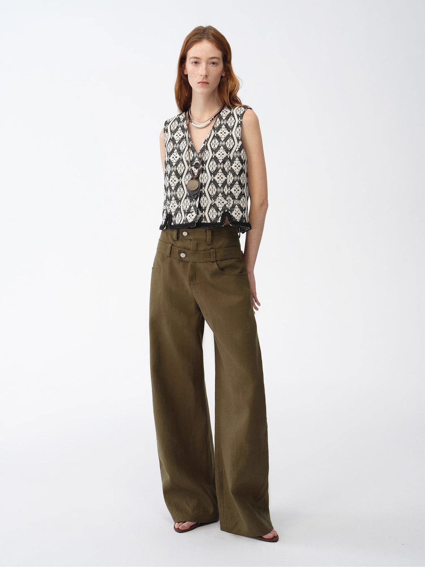 Velgrana Jacquard Heritage Vest