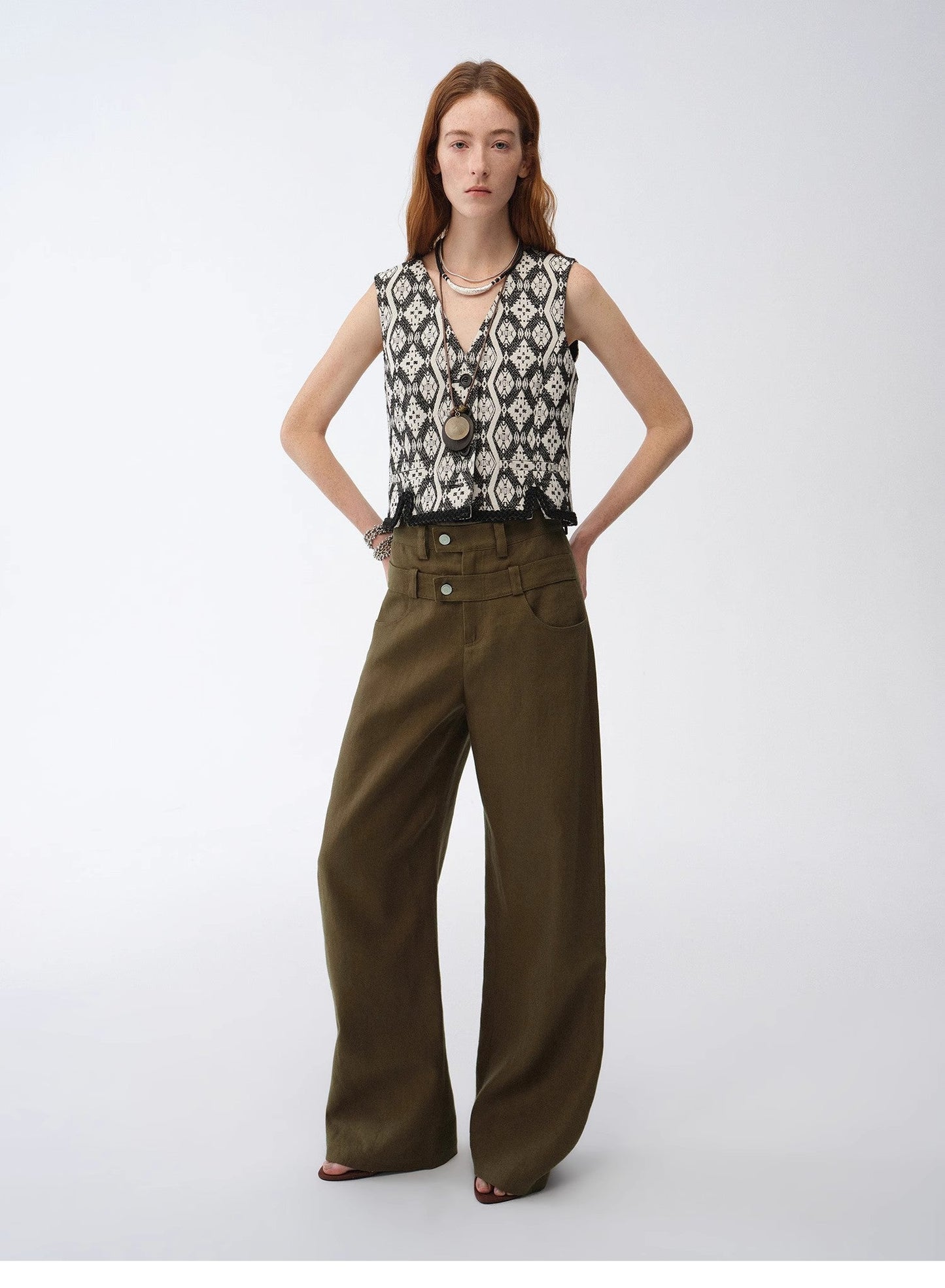 Velgrana Jacquard Heritage Vest