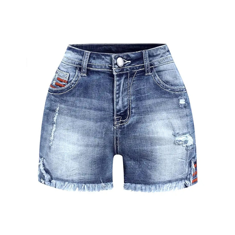 Women's High-Waist Strappy Back Flare Jeans