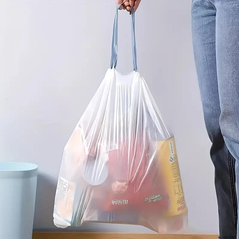 150pcs Extra Thick Leakproof Drawstring Odorless Garbage Bags