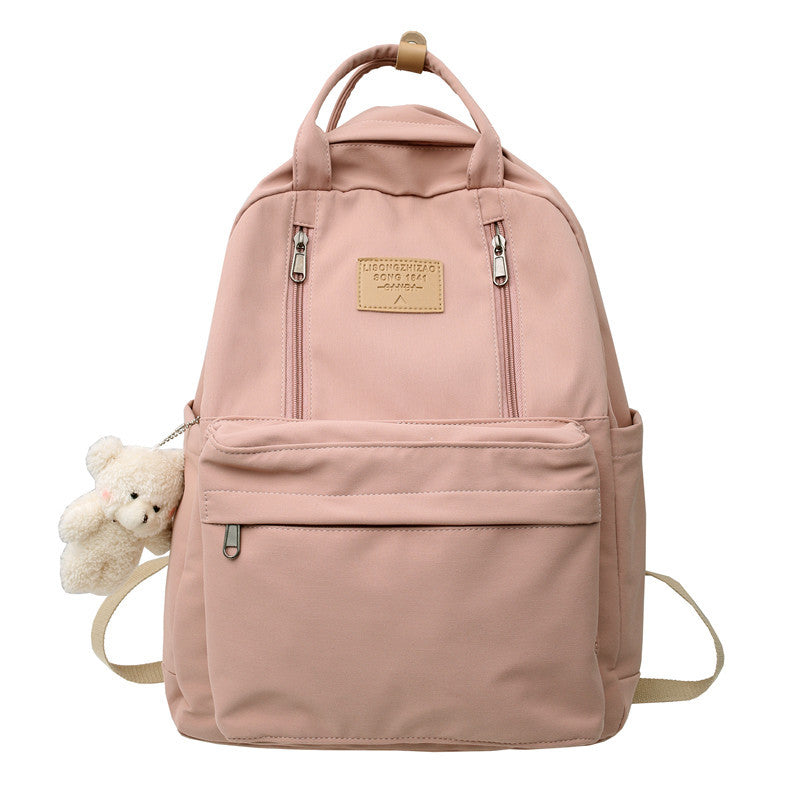 Cool School Backpack – Double Zipper Tote Bag for Students