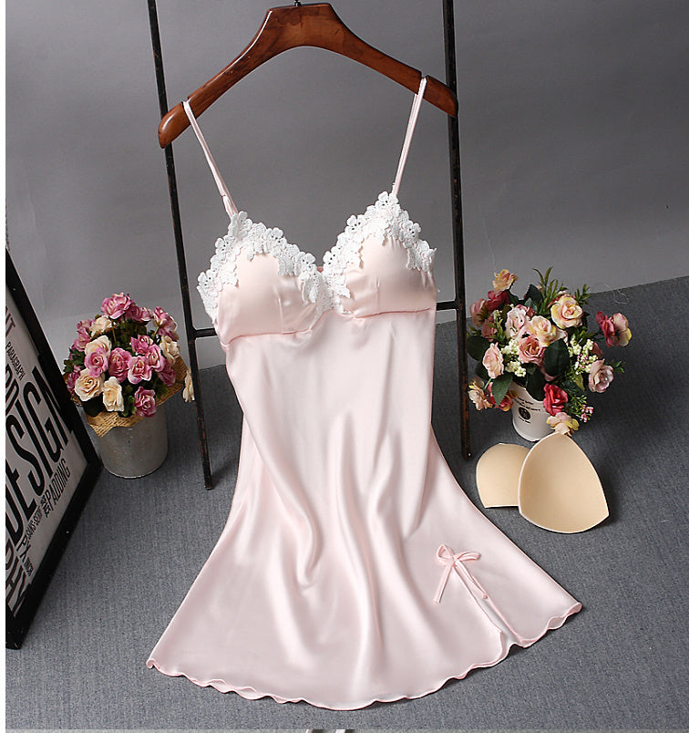 Women nightdress ice silk
