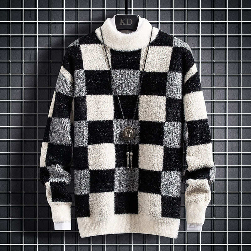 Round Neck Sweater Knitting Undercoat