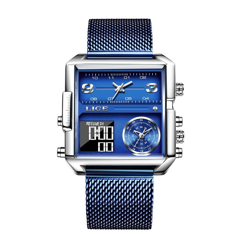 Men’s Multi-Function Quartz Waterproof Watch