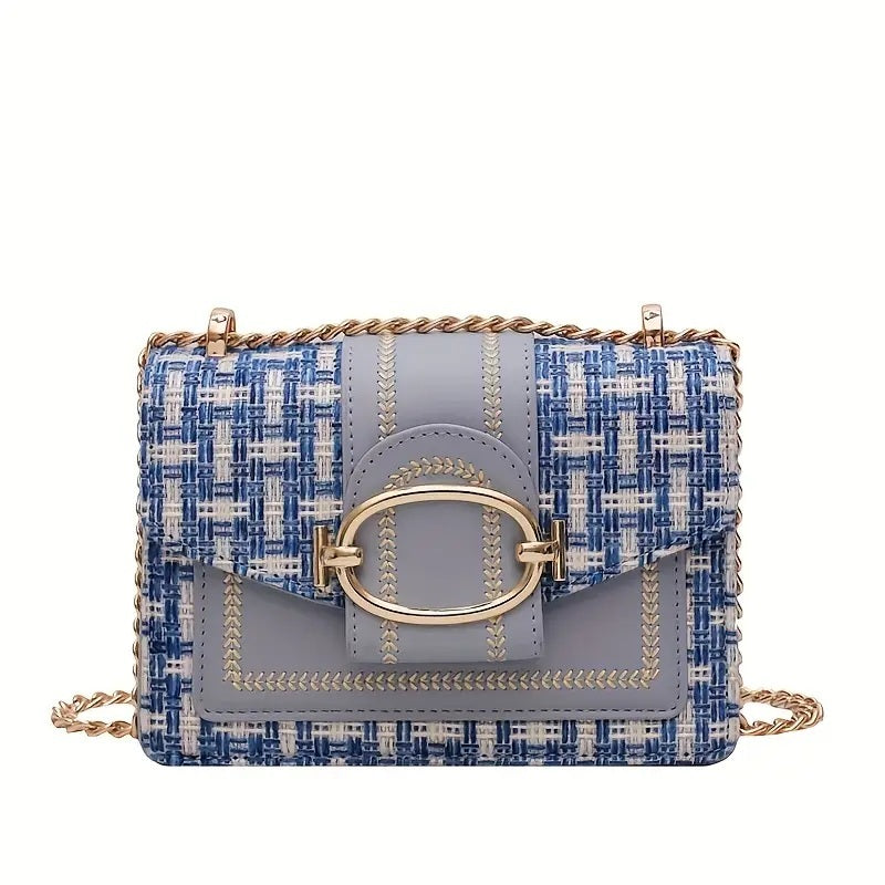Women’s PU Crossbody Bag – Small Luxury Chain Shoulder Purse