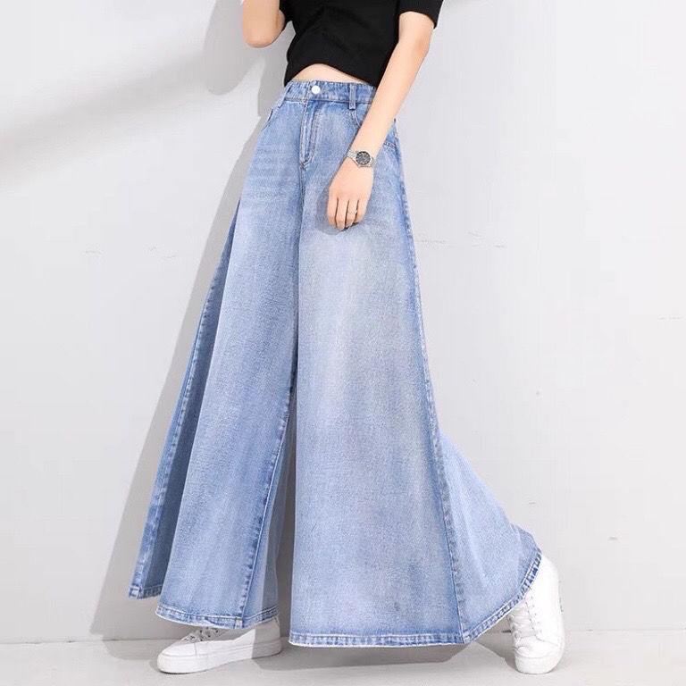 Women’s Wide Leg Denim Skirt