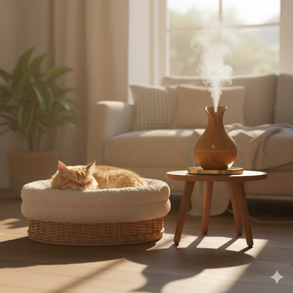 Luxury Light Wood Ultrasonic Humidifier