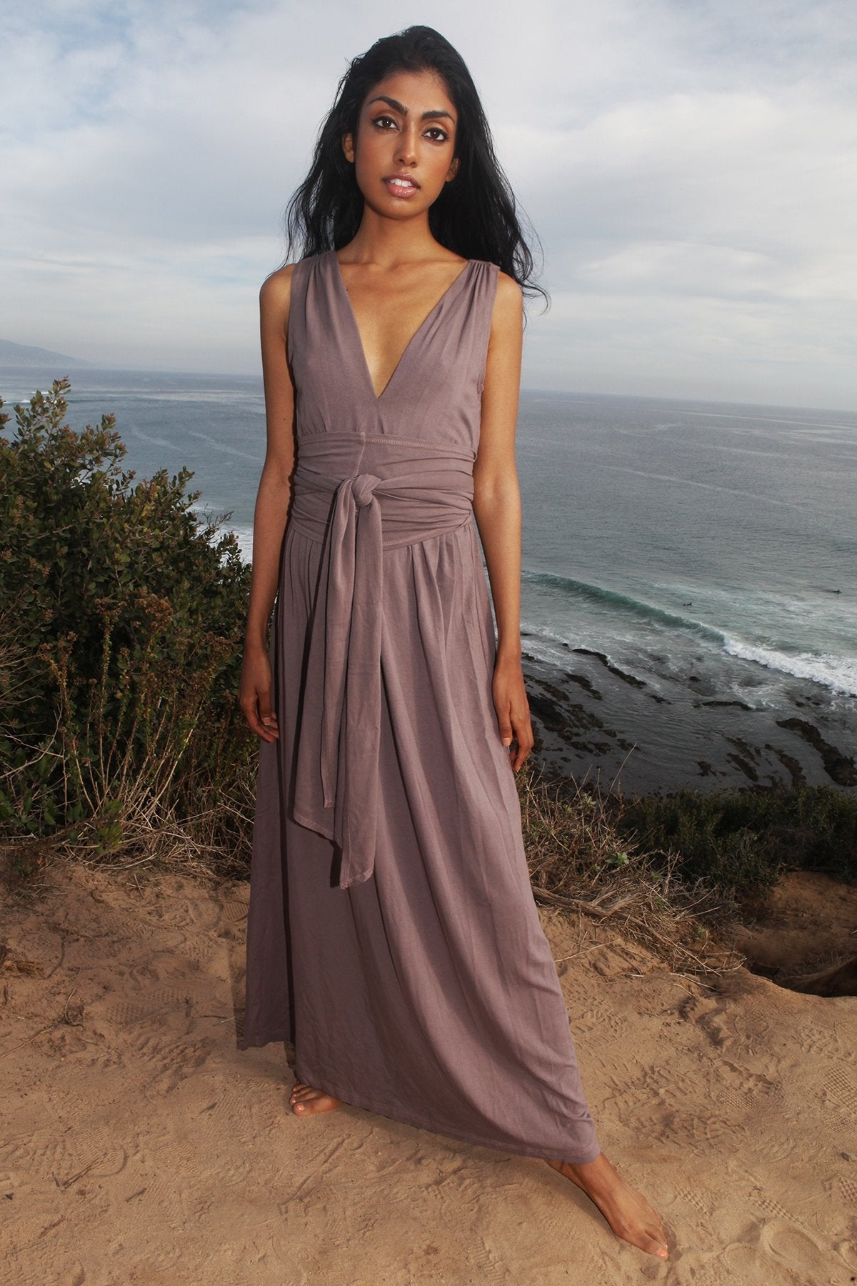 Sylvaya Organic Bamboo Maxi Dress