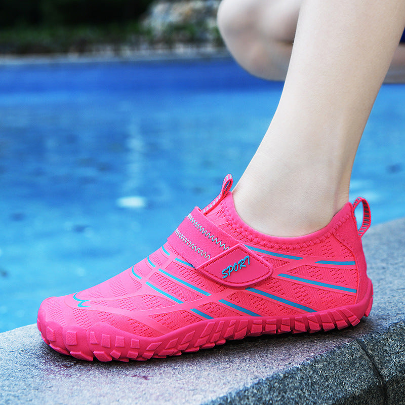 Kids’ Swimming & Wading Shoes – Soft-Soled Non-Slip Breathable Water Shoes