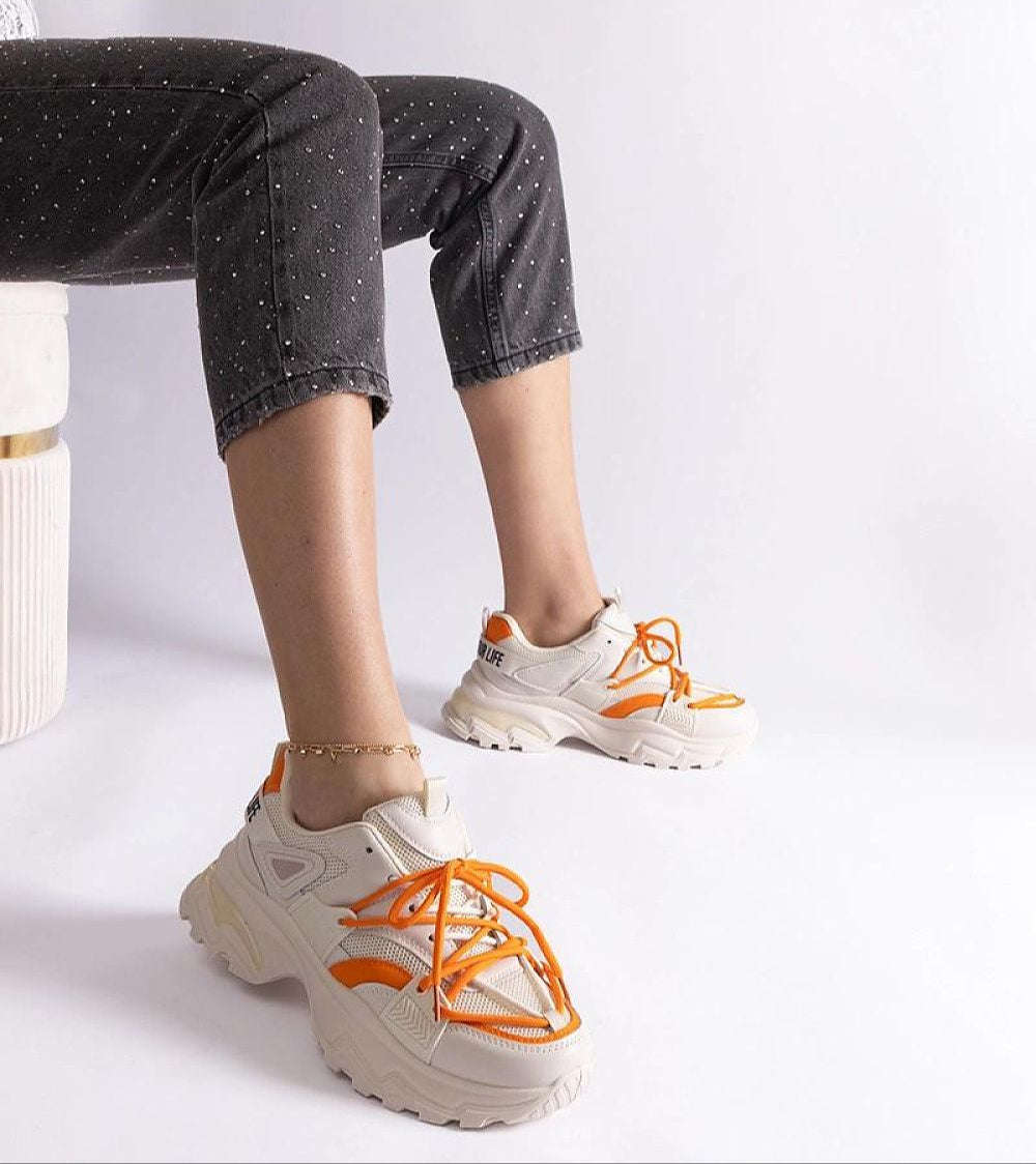 Selvyna Contrast Sport Sneakers