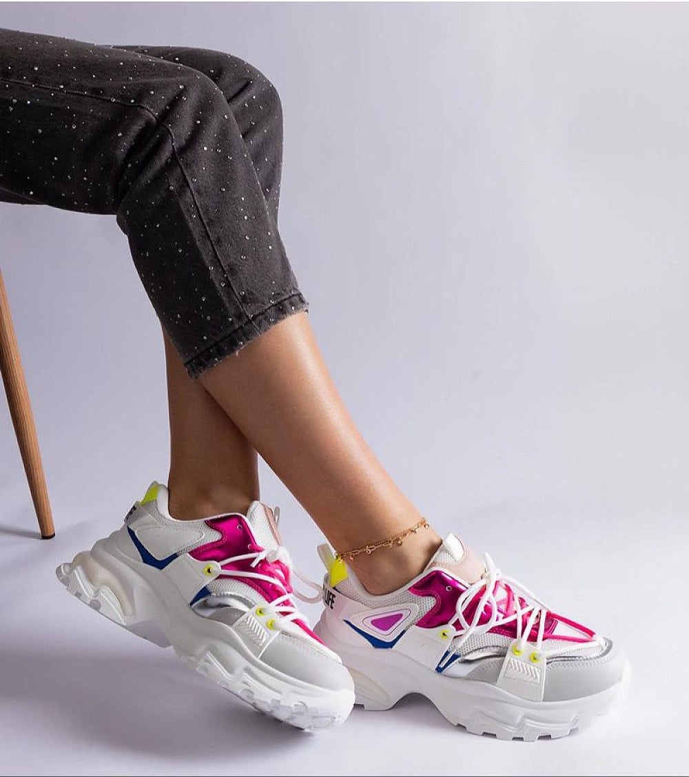 Selvyna Contrast Sport Sneakers