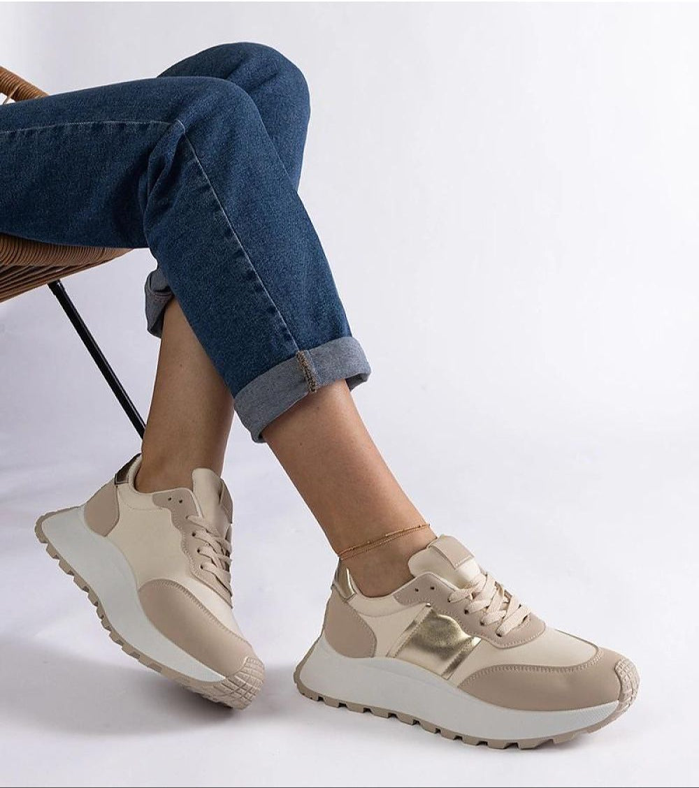 Veressa Minimal Platform Sneakers