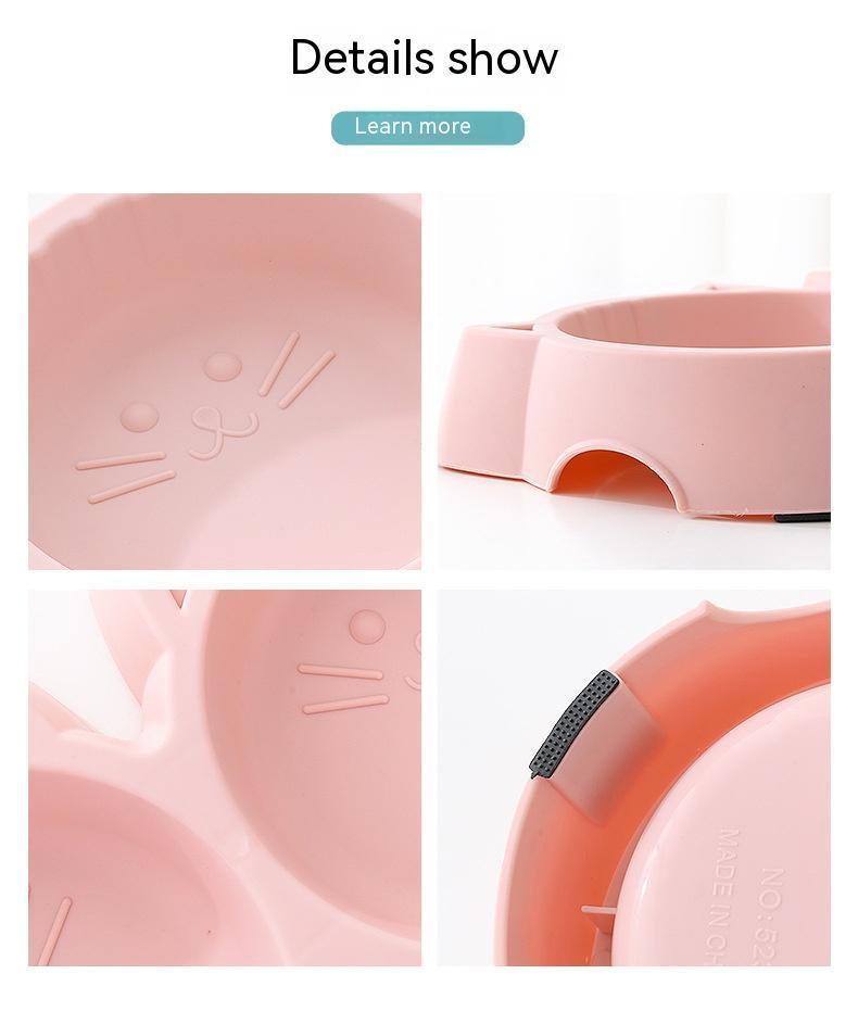 Plastic Food Bowl Cat
