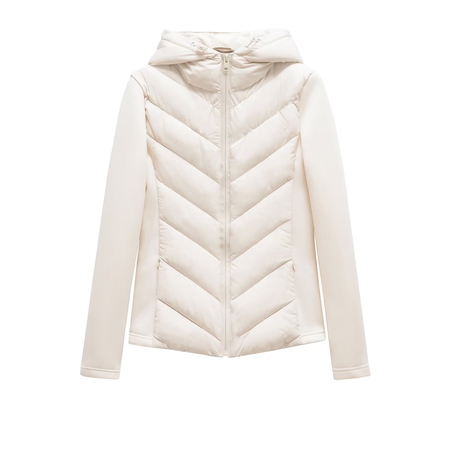 Autumn And Winter New Slim Fit Slimming Hooded Cotton Coat Jacket