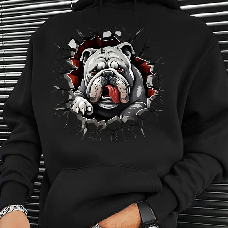 Autumn And Winter Pullover Fashionable Long Sleeved Hoodie For Men