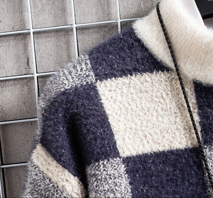 Round Neck Sweater Knitting Undercoat