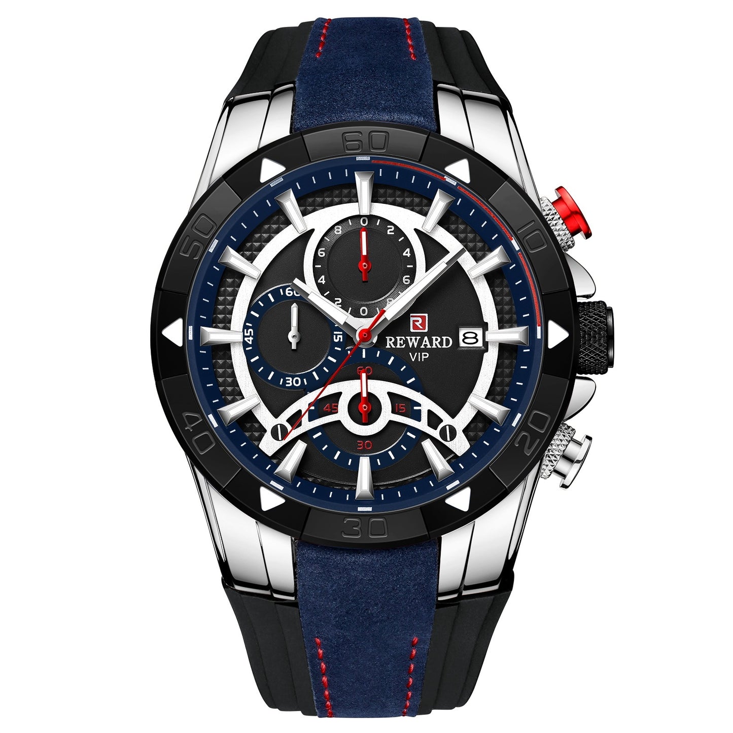 Men’s Business Quartz Watch – Six-Pin Design