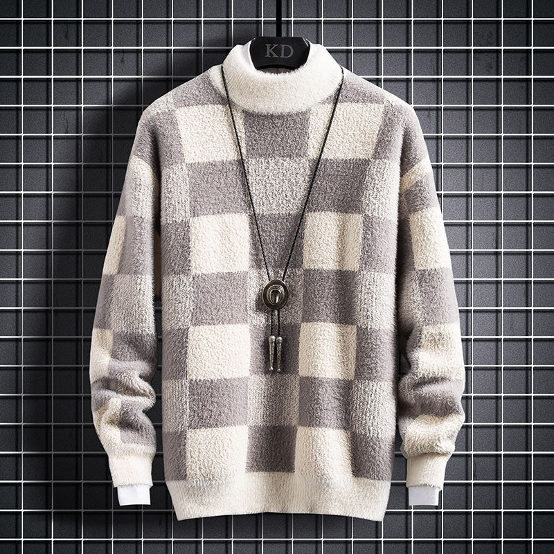 Round Neck Sweater Knitting Undercoat