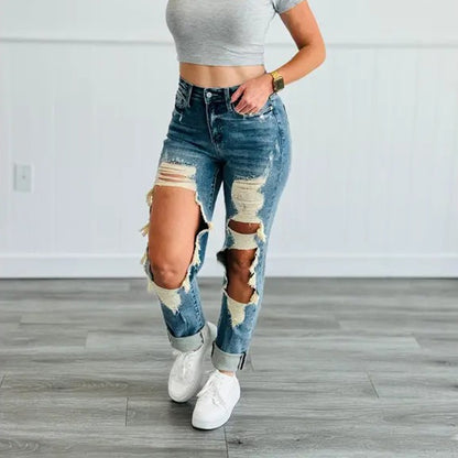 Women's High-Waist Jeans