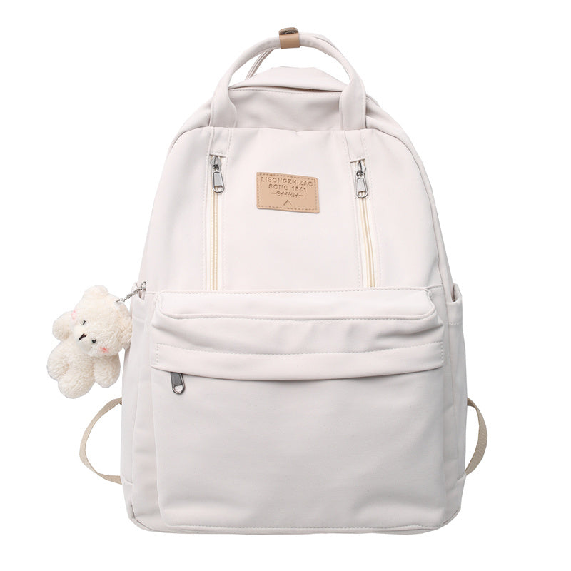 Cool School Backpack – Double Zipper Tote Bag for Students