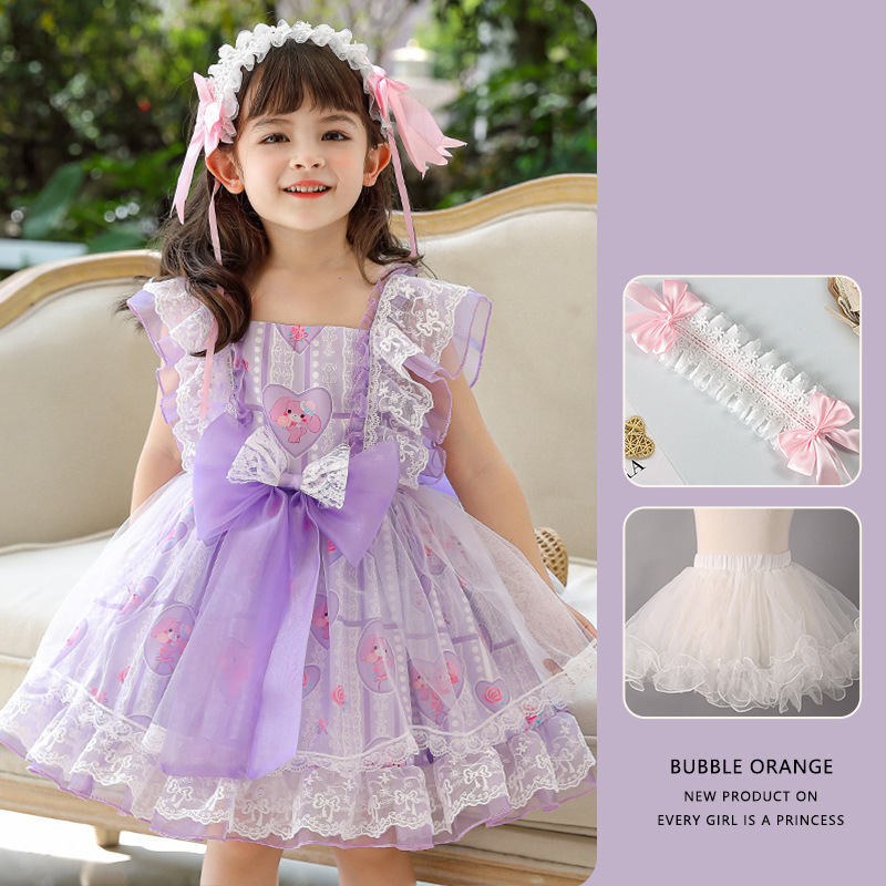 Girls' Lolita Puffy Dress