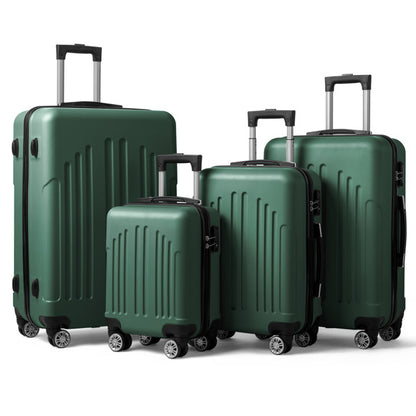 Vertical Stripe Four In One Suitcase