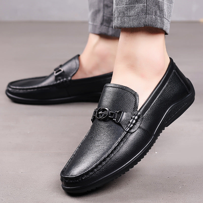 Men’s Fashion Casual Leather Shoes – Comfortable Everyday Wear