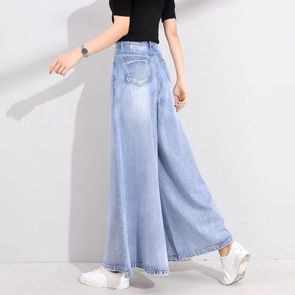 Women’s Wide Leg Denim Skirt