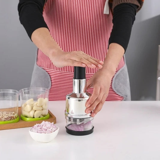 Vegetable Fruit Salad Onion Garlic Hand Chopper Cutter Slicer Peeler Dicer