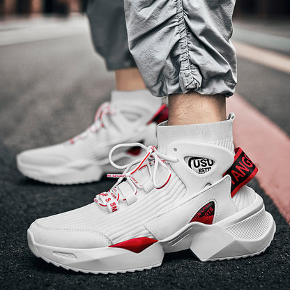 Men’s Flying Knit Basketball Shoes – Sock-Style Sneakers