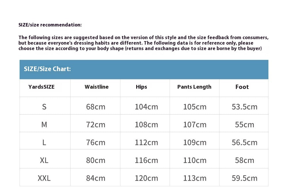 Light Color Denim Loose Trousers For Men