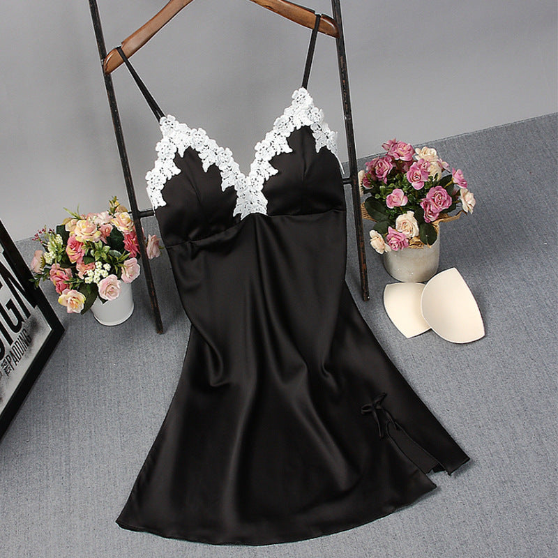 Women nightdress ice silk