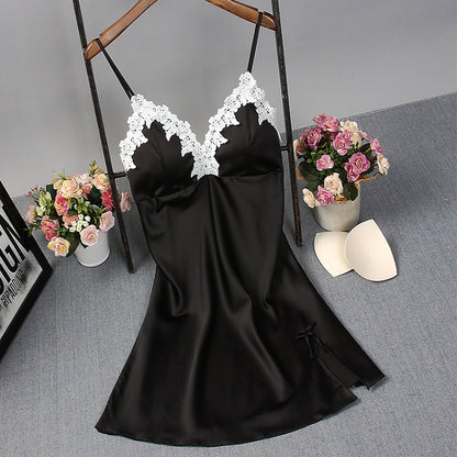 Women nightdress ice silk