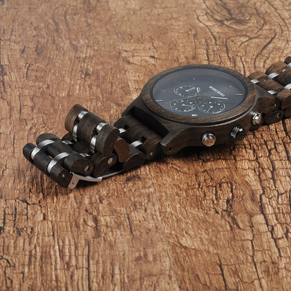 All Wooden Quartz Watch