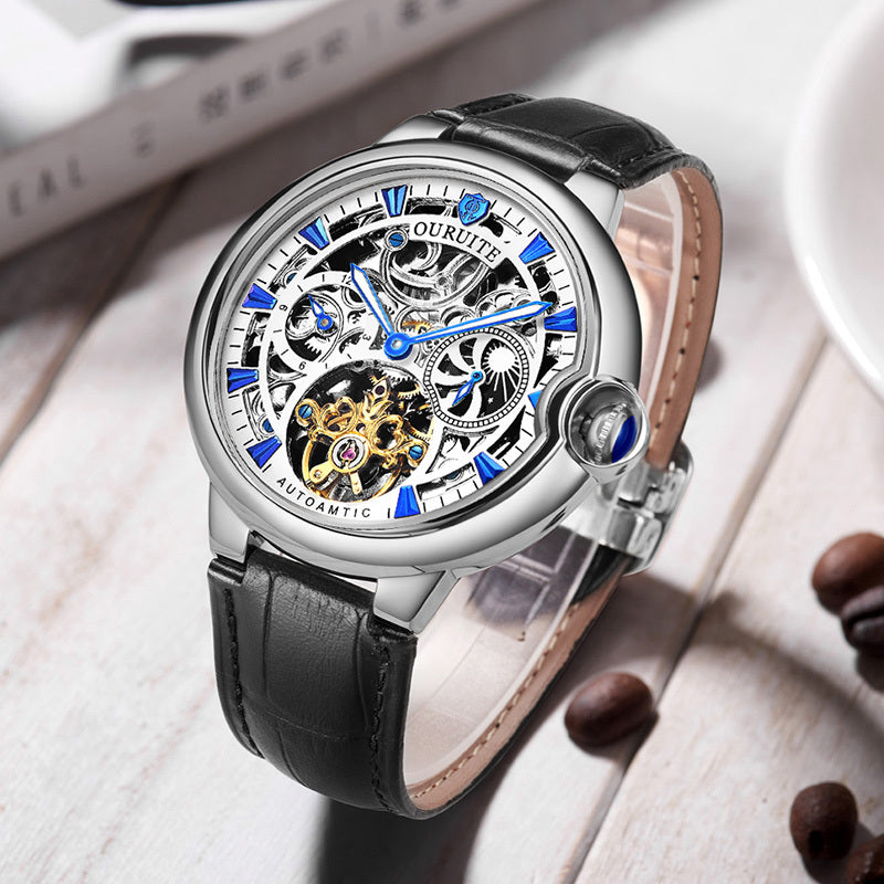 Hollow Mechanical Waterproof Watch
