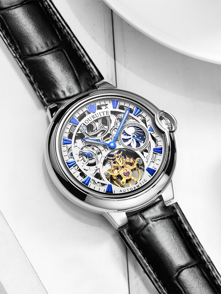Hollow Mechanical Waterproof Watch