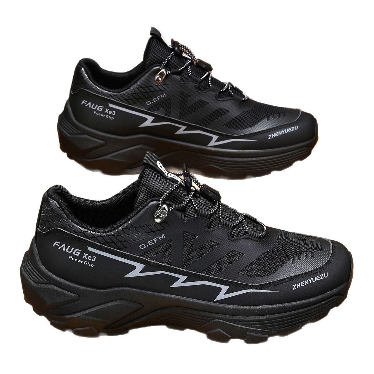 Men’s Color block Sneakers – Outdoor Hiking & Casual Sports Shoes